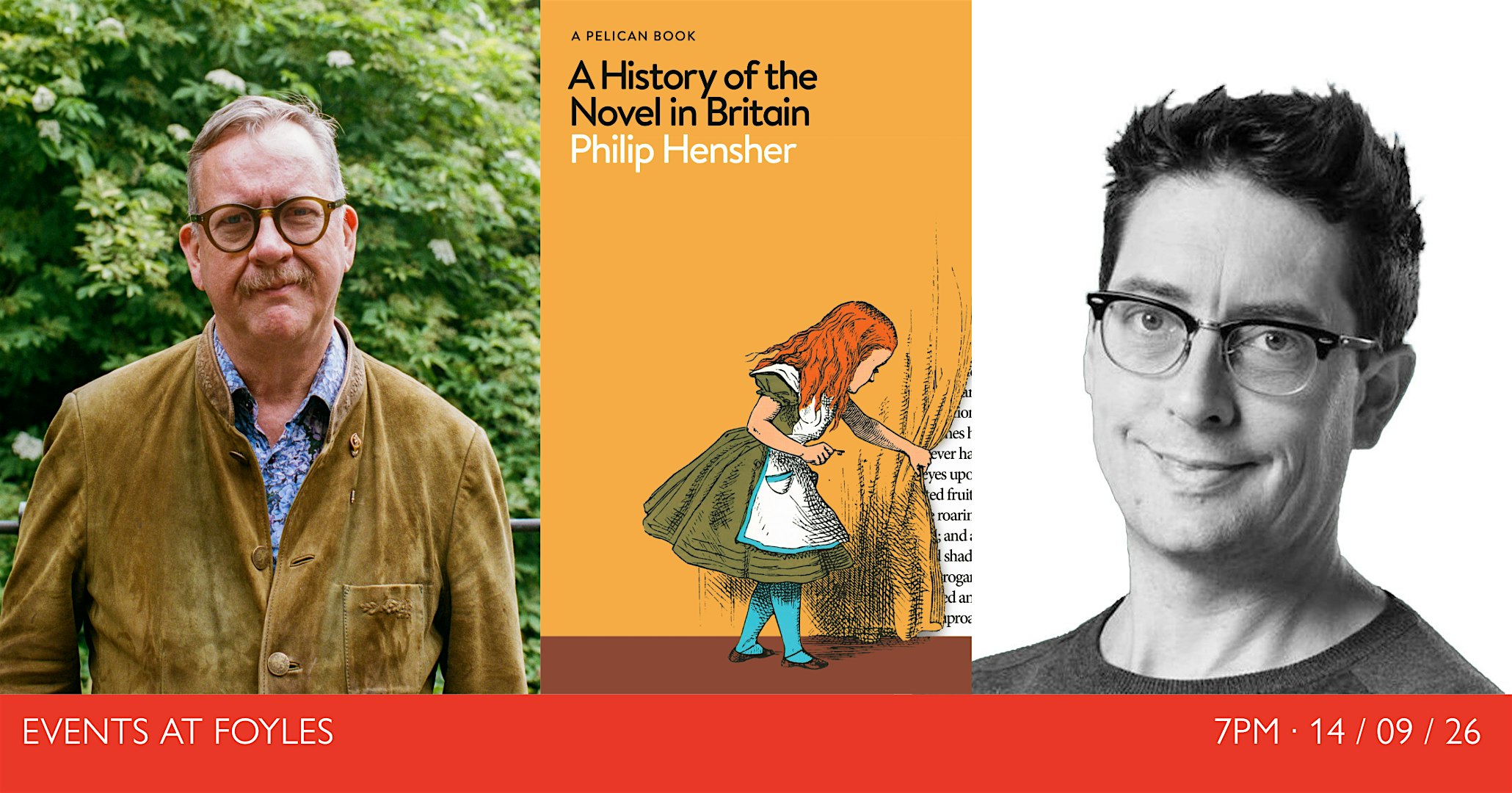 A HISTORY OF THE NOVEL IN BRITAIN: Philip Hensher with Sam Leith