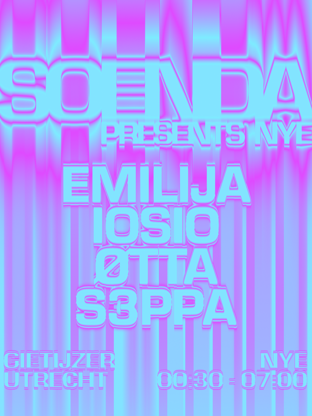 Soenda presents: New Years Eve