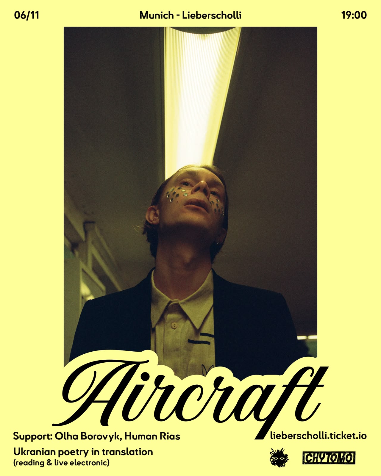 Aircraft LIVE / OLHA BOROVYK / AFTERPARTY BY TUFF MONTY