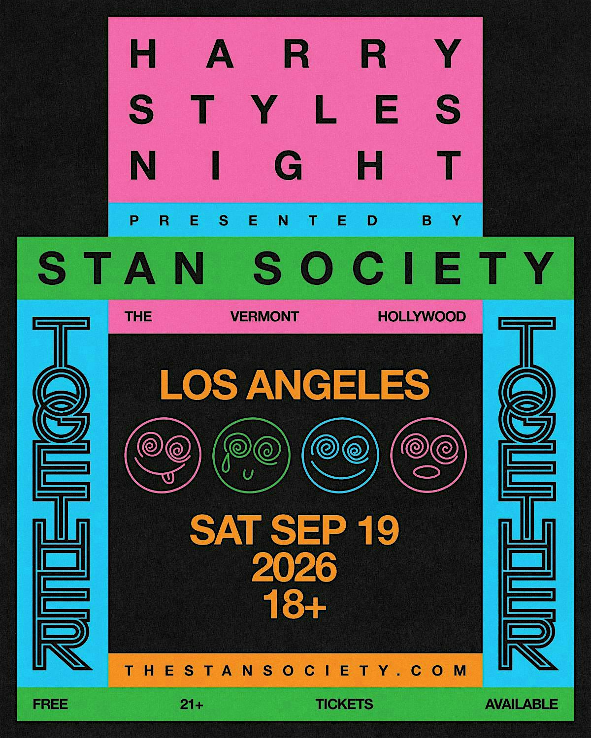 Club 90s & Stan Society presents Harry Styles Night