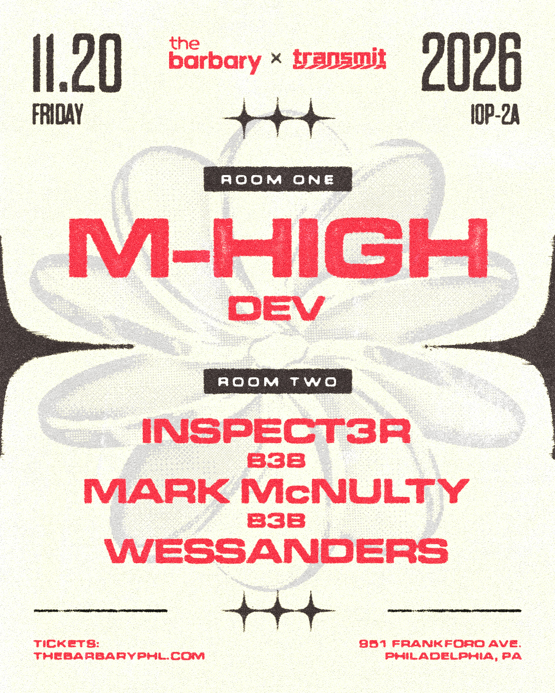 The Barbary presents M-High x Transmit