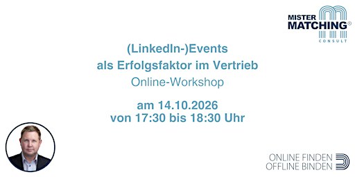 (LinkedIn-)Events als Erfolgsfaktor im Vertrieb