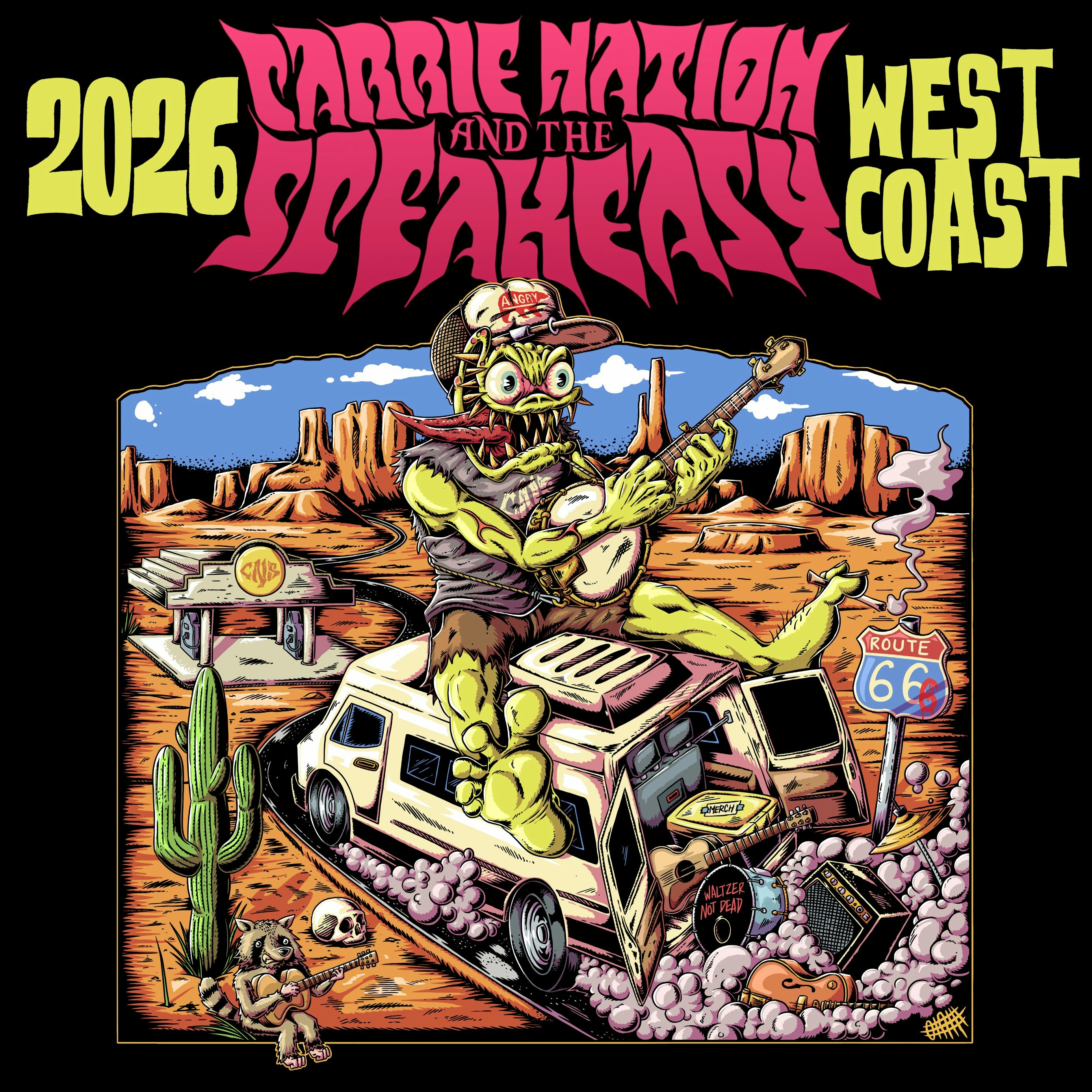 Carrie Nation & The Speakeasy + Clyde & The Milltailers