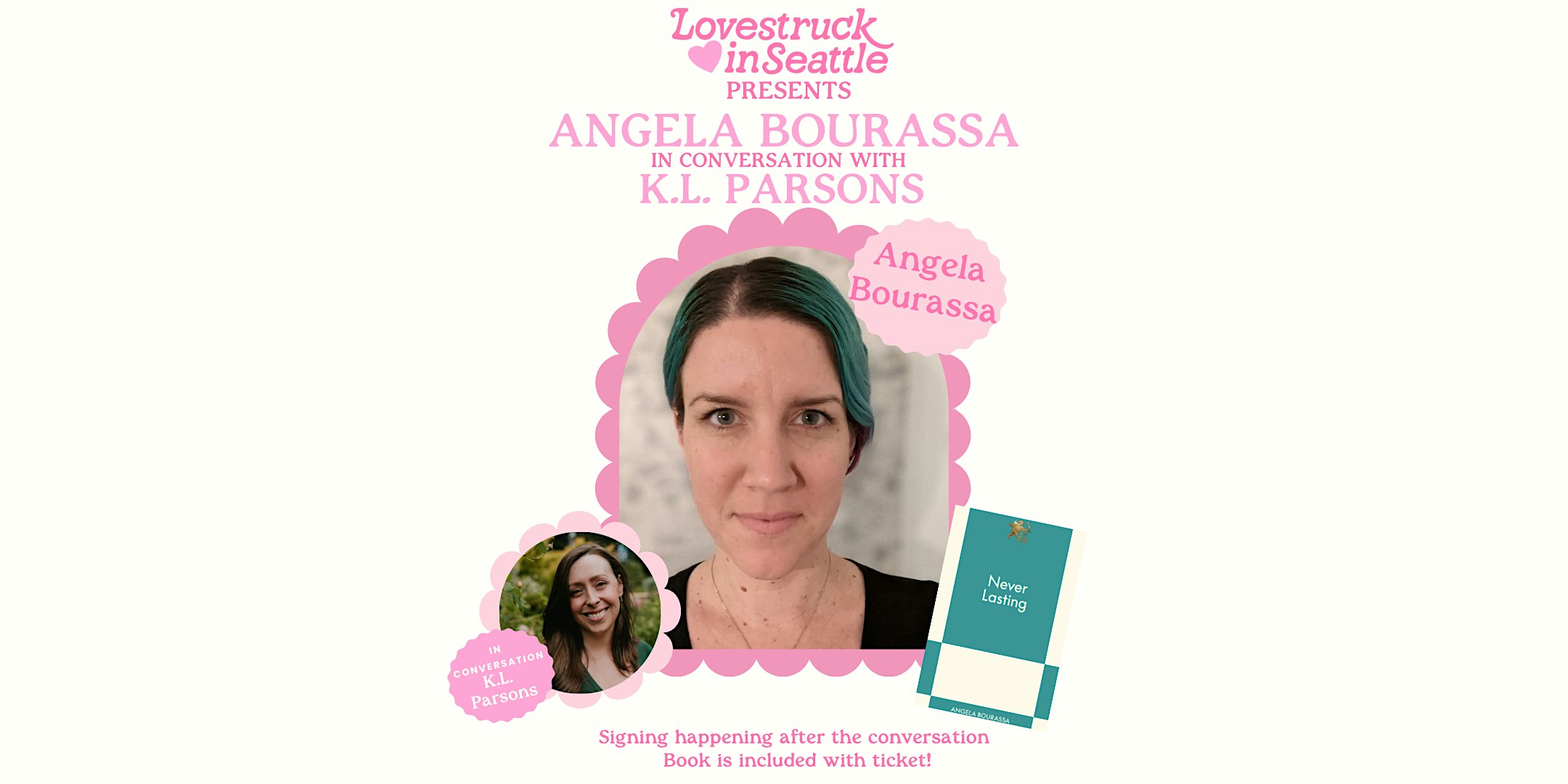 Angela Bourassa "Never Lasting" Book Event