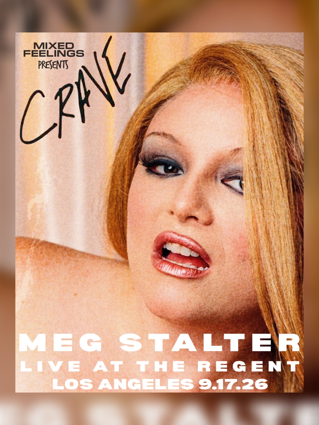MEG STALTER LIVE SHOW + CRAVE ALBUM RELEASE PARTY