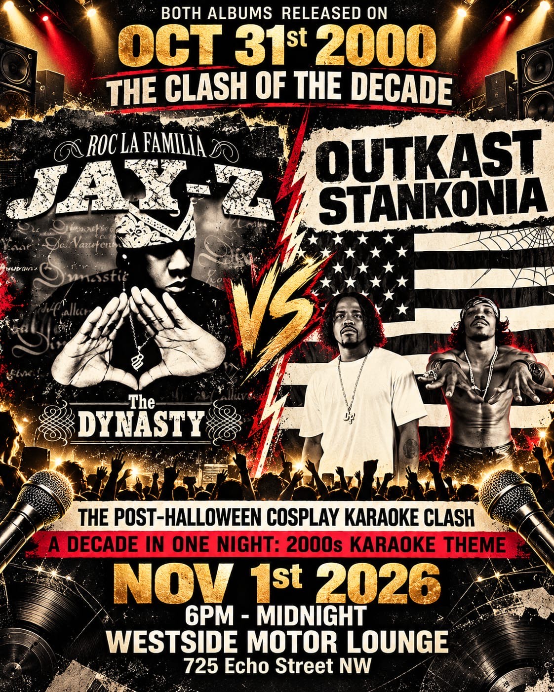 JAŸ-Z VS OUTKAST (Halloween Party)