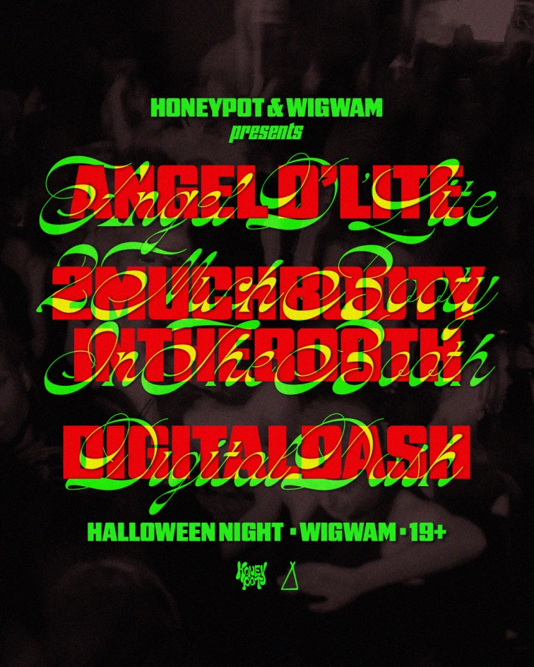 Wigwam x HONEYPOT present: Halloween with Angel D'lite