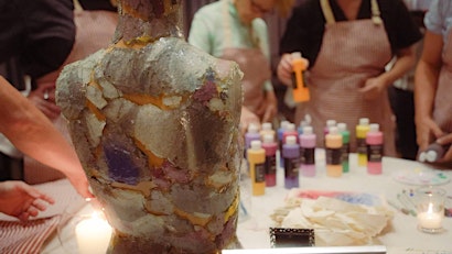 SALON EVENINGS: ART, COCKTAILS & GLASS PAINTING IN DOWNTOWN LA