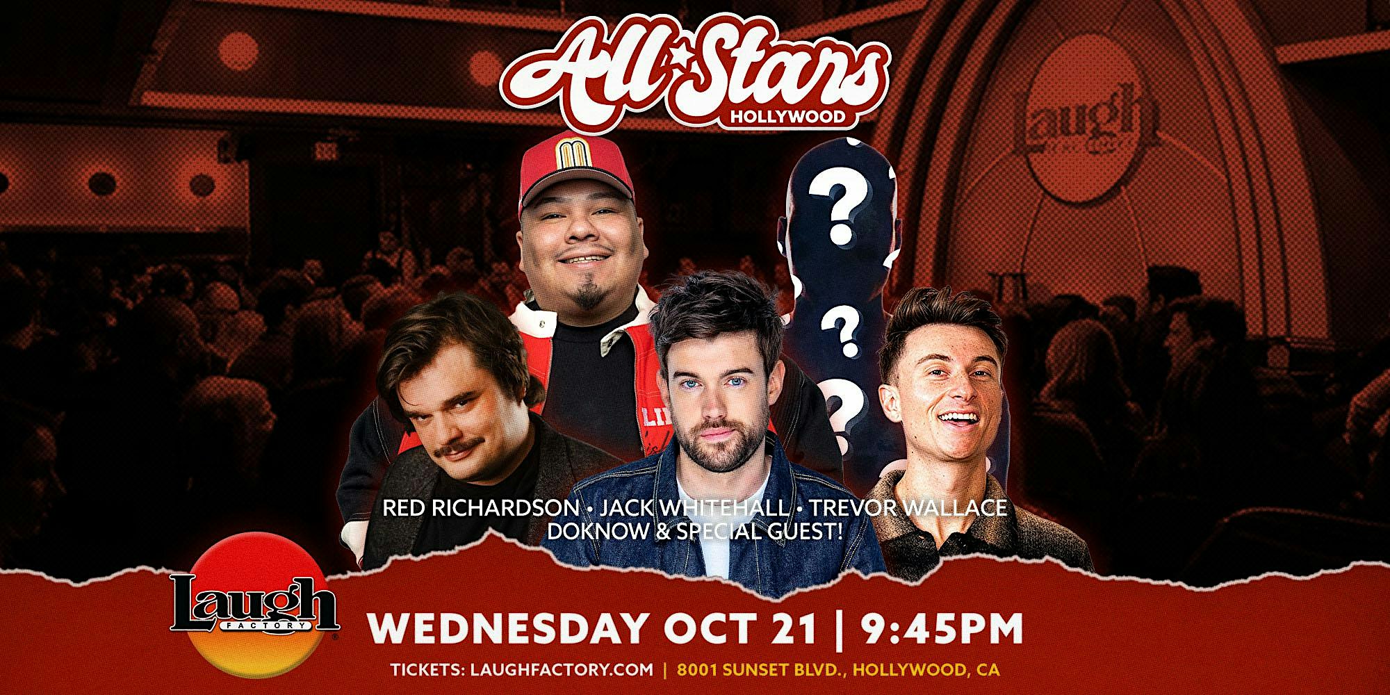 Wednesday All-Star Comedy 9:45PM