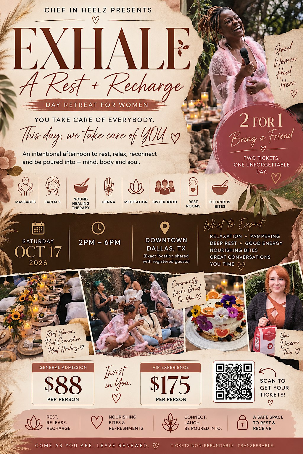 EXHALE: A Rest + Recharge Day Retreat