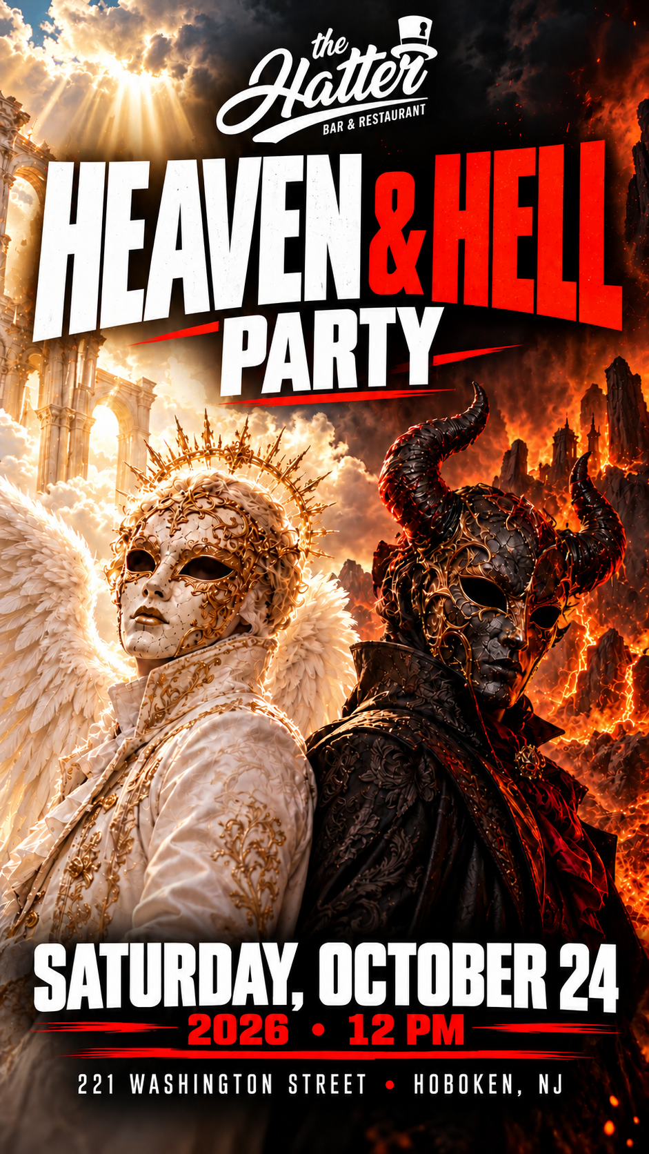Heaven and Hell Party at Madd Hatter Hoboken