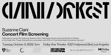Ciani + Orkest at the Dolby Theater