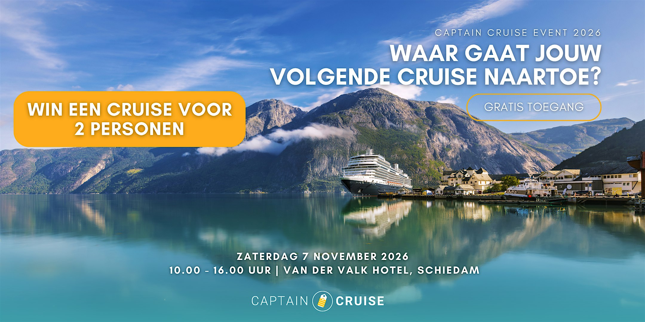 Captain Cruise Event 7 november 2026