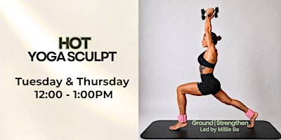 Hot Yoga Sculpt! in Miami Beach | Tuesday & Thursdays,  12-1pm