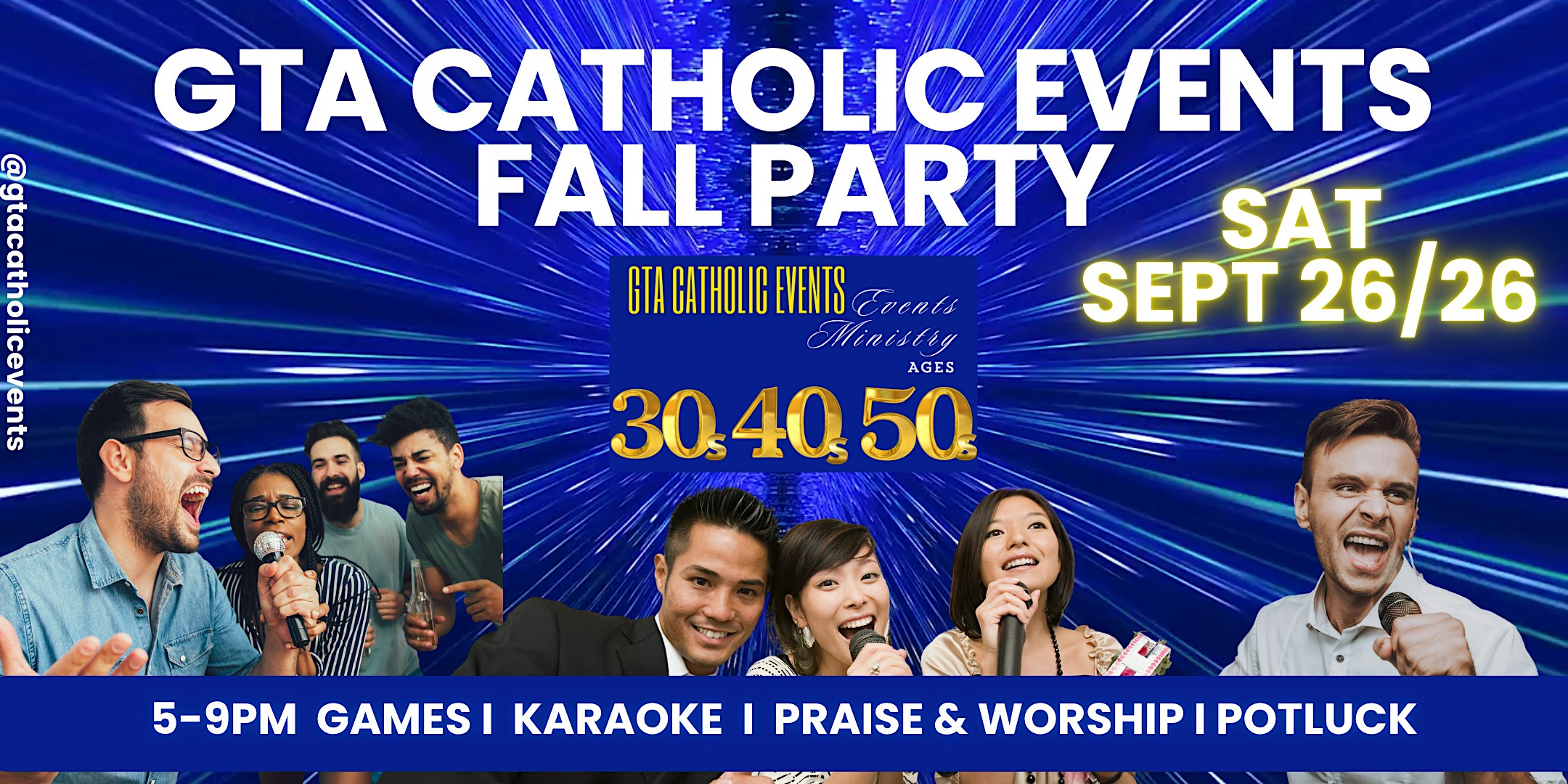 GTA CATHOLIC EVENTS 30+ FALL POTLUCK PARTY