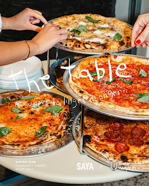 The Table — Milan Supper Club for Creative Internationals & Italians
