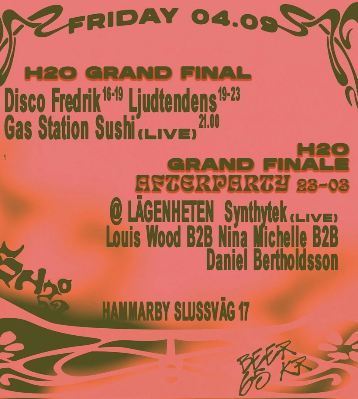 SPICE H2O GRAND FINALE: DISCO FREDRIK, LJUDTENDENS & GAS STATION SUSHI (LIVE)