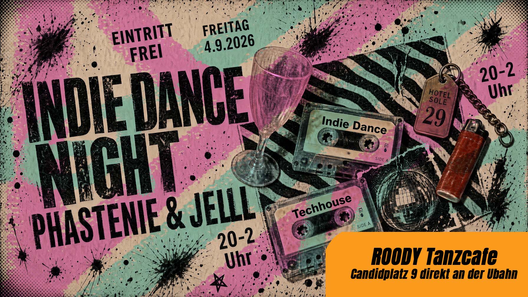 Indie Dance Night - Season Opening mit Special Guest: Phastenie