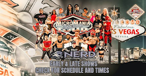 LATE SHOW MicroMania Midget Wrestling: Las Vegas at Nerd Bar