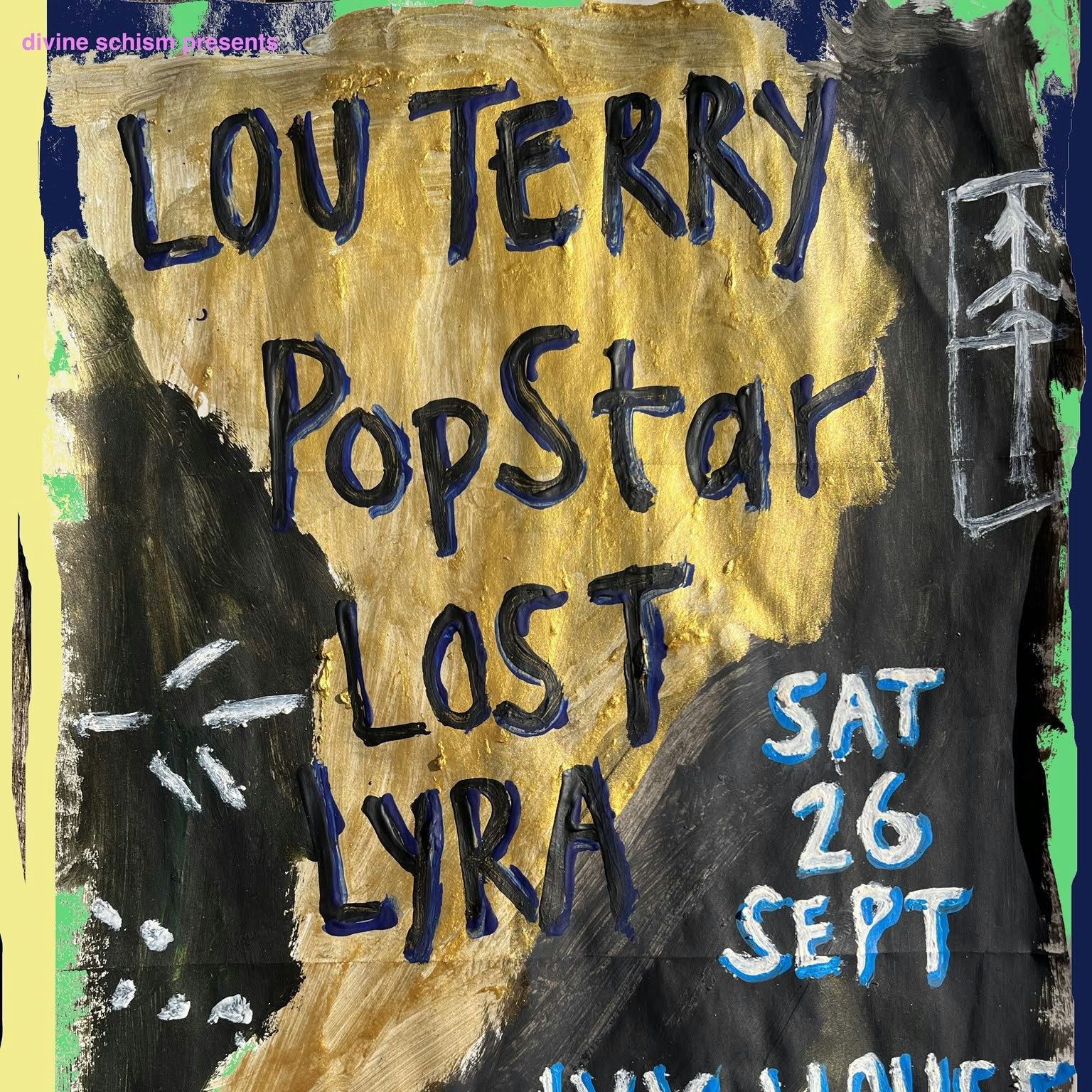 Lou Terry - album launch, w. Popstar + Lost Lyra
