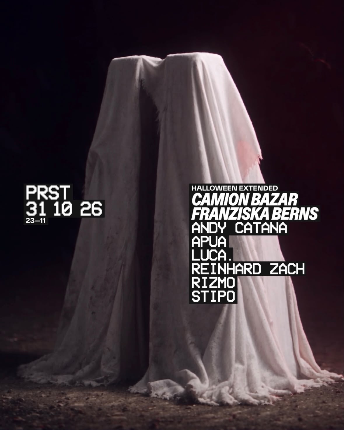 HALLOWEEN at PRST Club with Camion Bazar & Franziska Berns