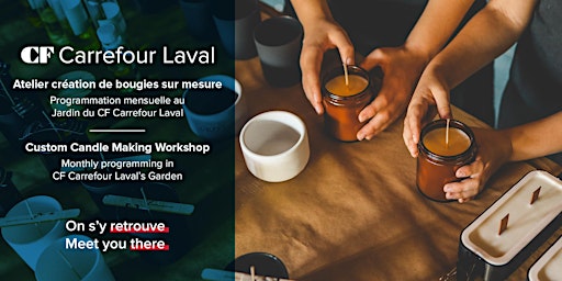 Atelier au Jardin : Création de bougies personnalisées