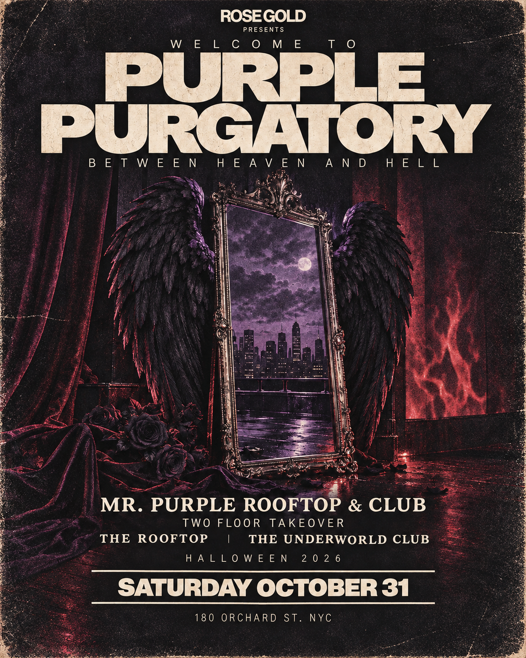 Purple Purgatory Halloween at Mr. Purple—Oct 31
