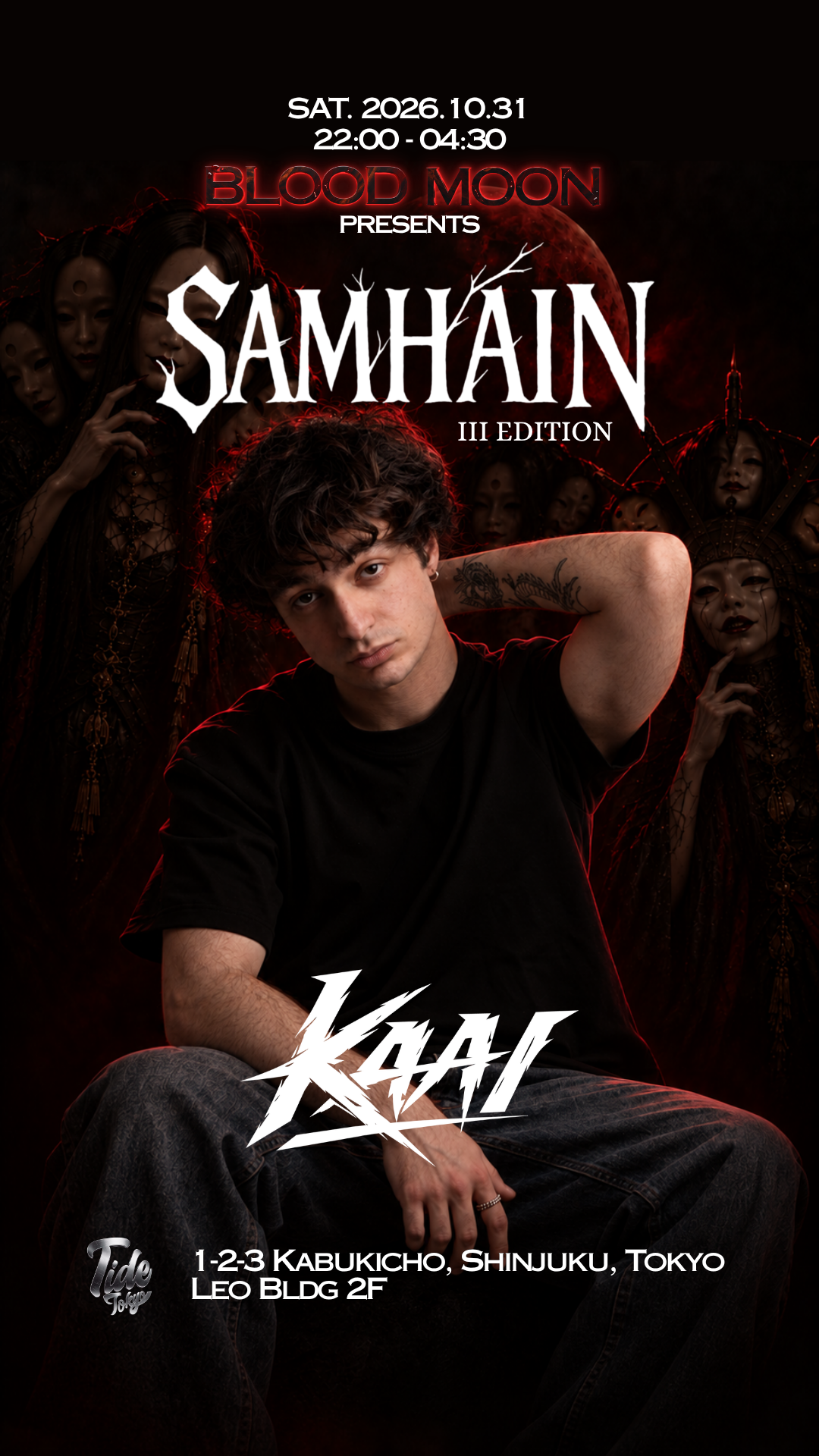 BLOOD MOON x SAMHAIN -HARD TECHNO-