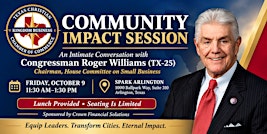 Faith, Business & Civic Engagement with Congressman Roger Williams