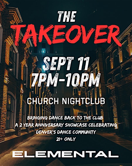 The Takeover - 2nd Anniversary Showcase