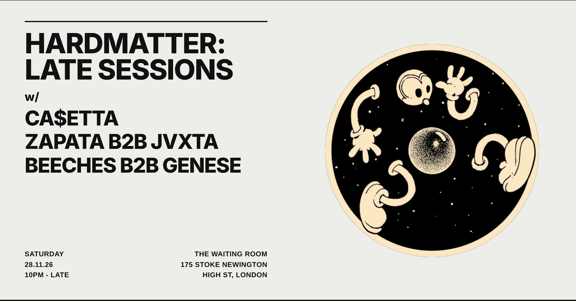 Hardmatter: Late Sessions with Beeches, Genese, Ca$hetta, and fam