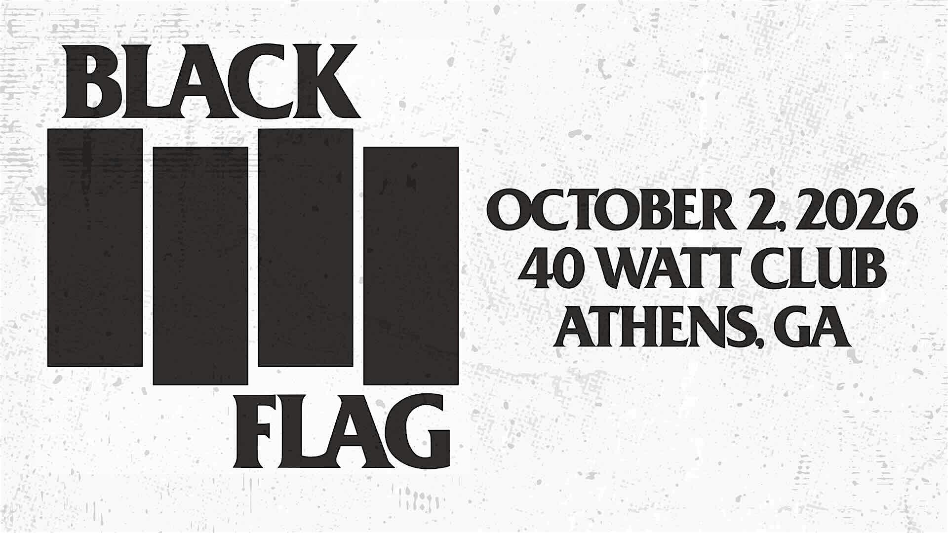 An Evening with Black Flag
