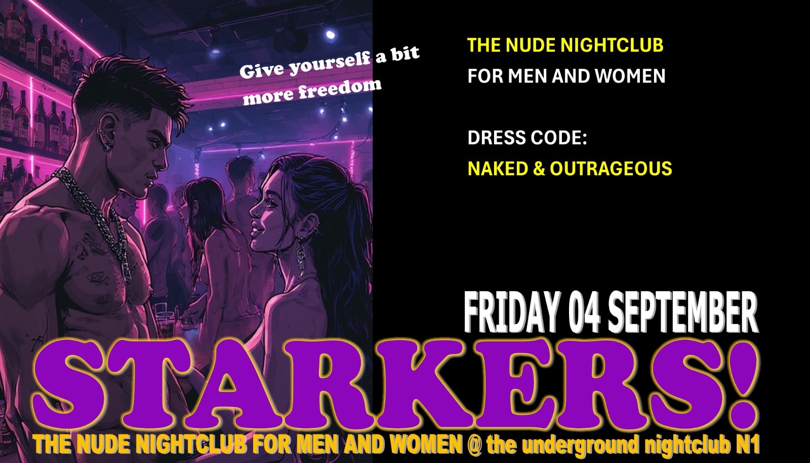 Starkers! (naked rave)