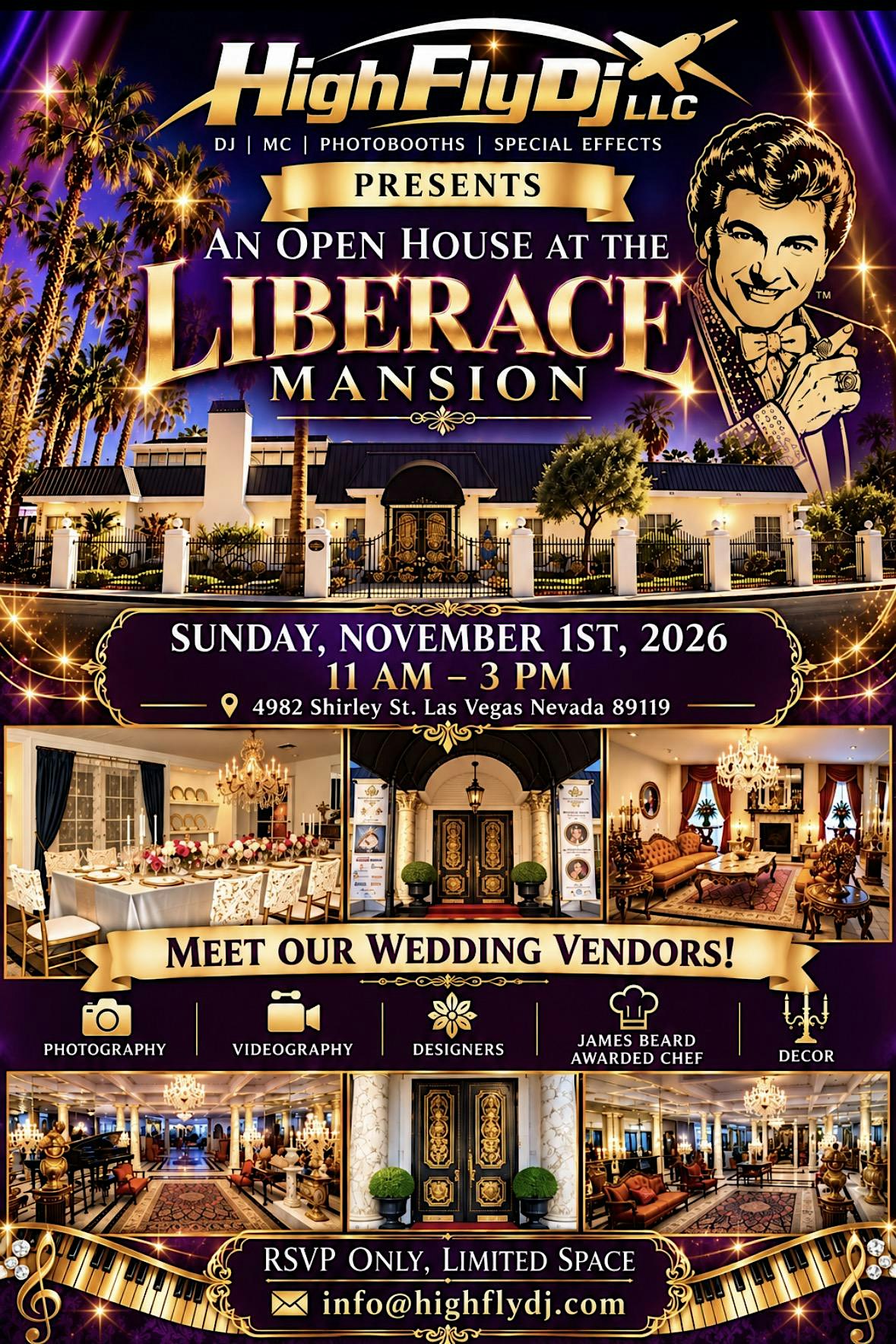 Open house at the    Liberace mansion!