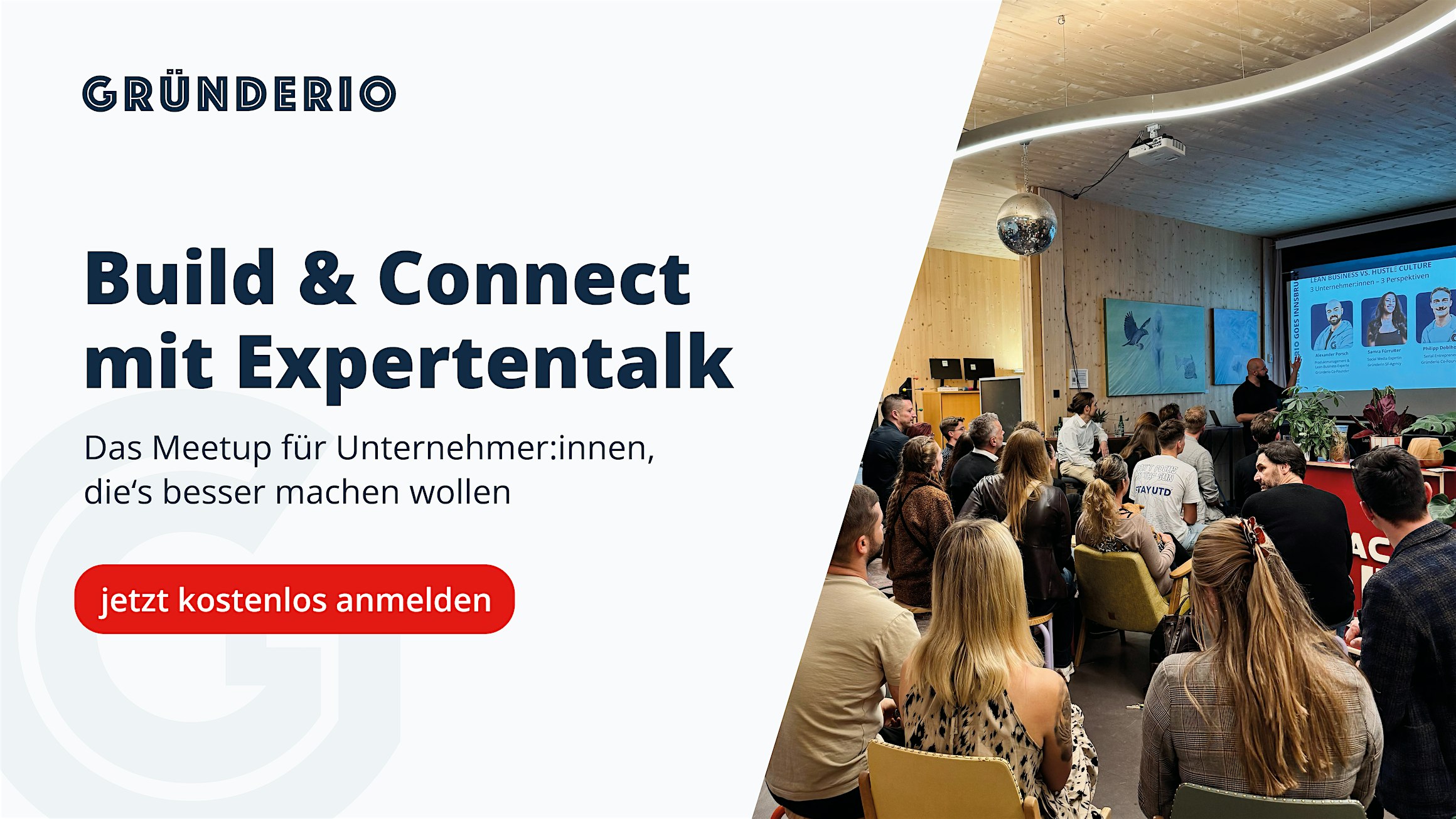 Build & Connect Meetup  mit Expertentalk