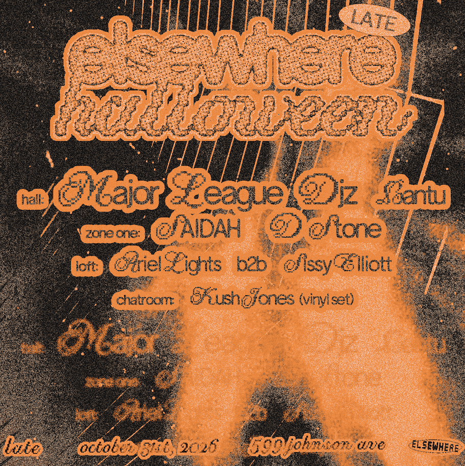 Elsewhere Halloween - Major League Djz, Bantu, SAIDAH, D Stone, Ariel Lights b2b Sissy Elliott