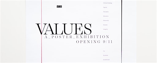 VALUES :: A Poster Exhibition