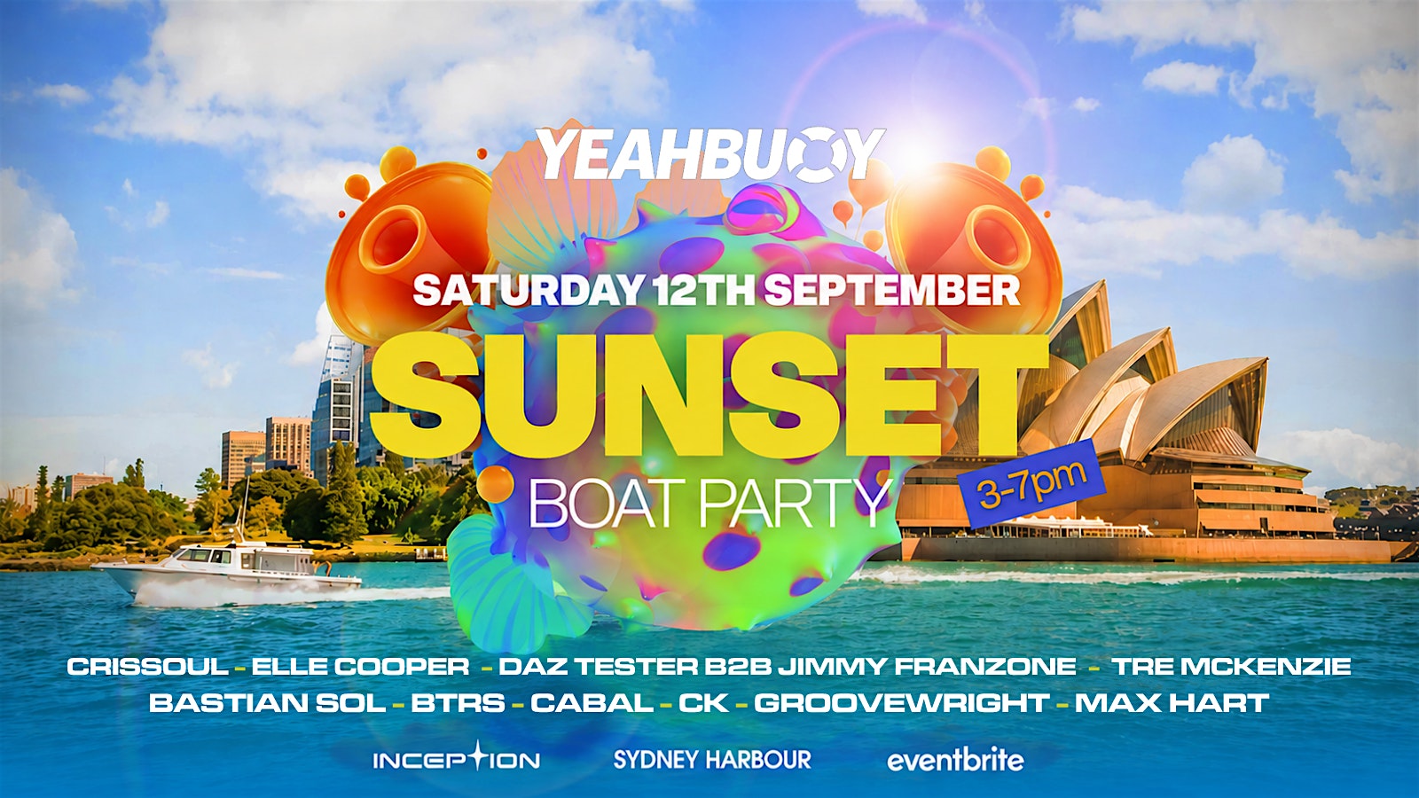 Yeah Buoy -  Sunset Boat Party (12.09)