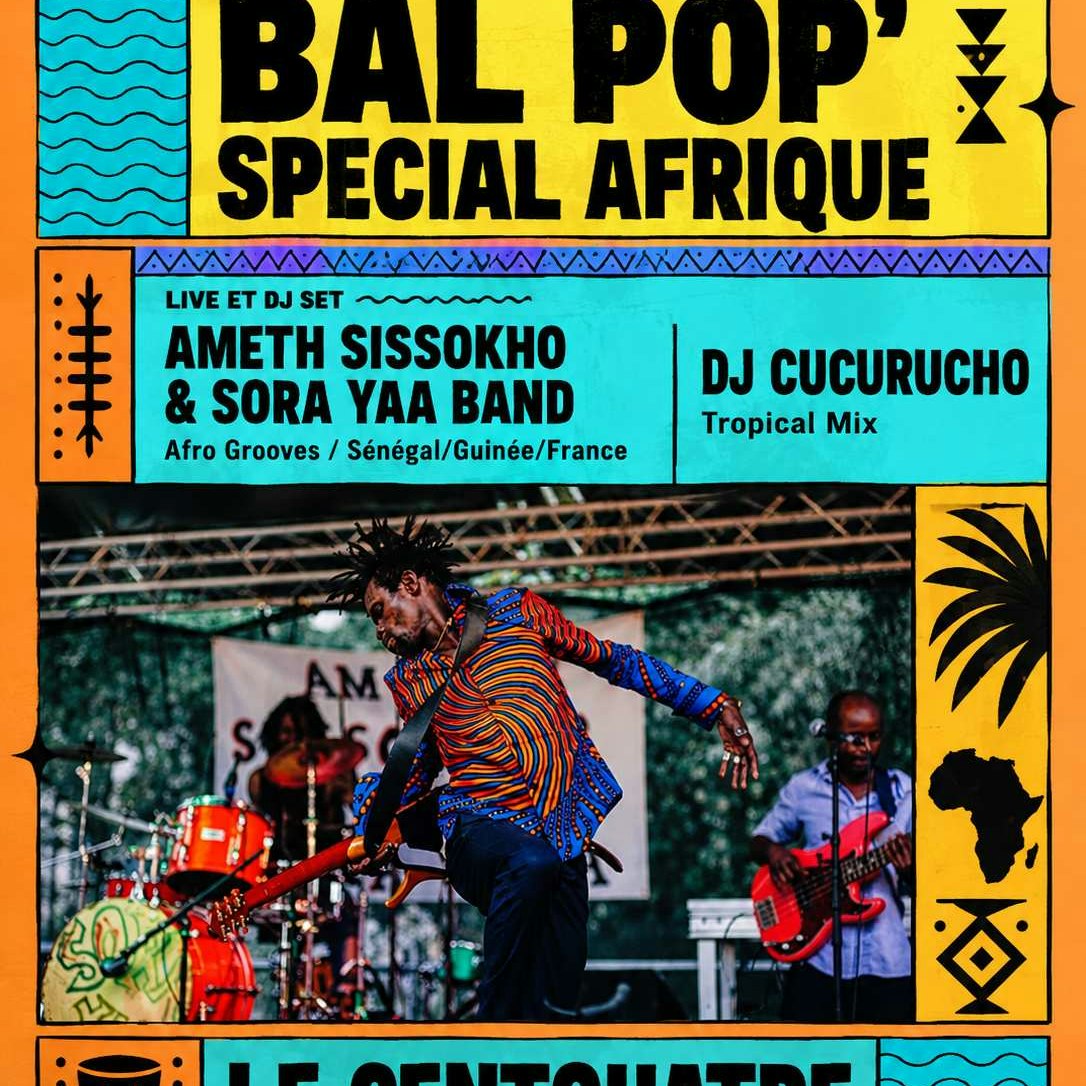 Bal Pop' du Centquatre spécial Afrique !