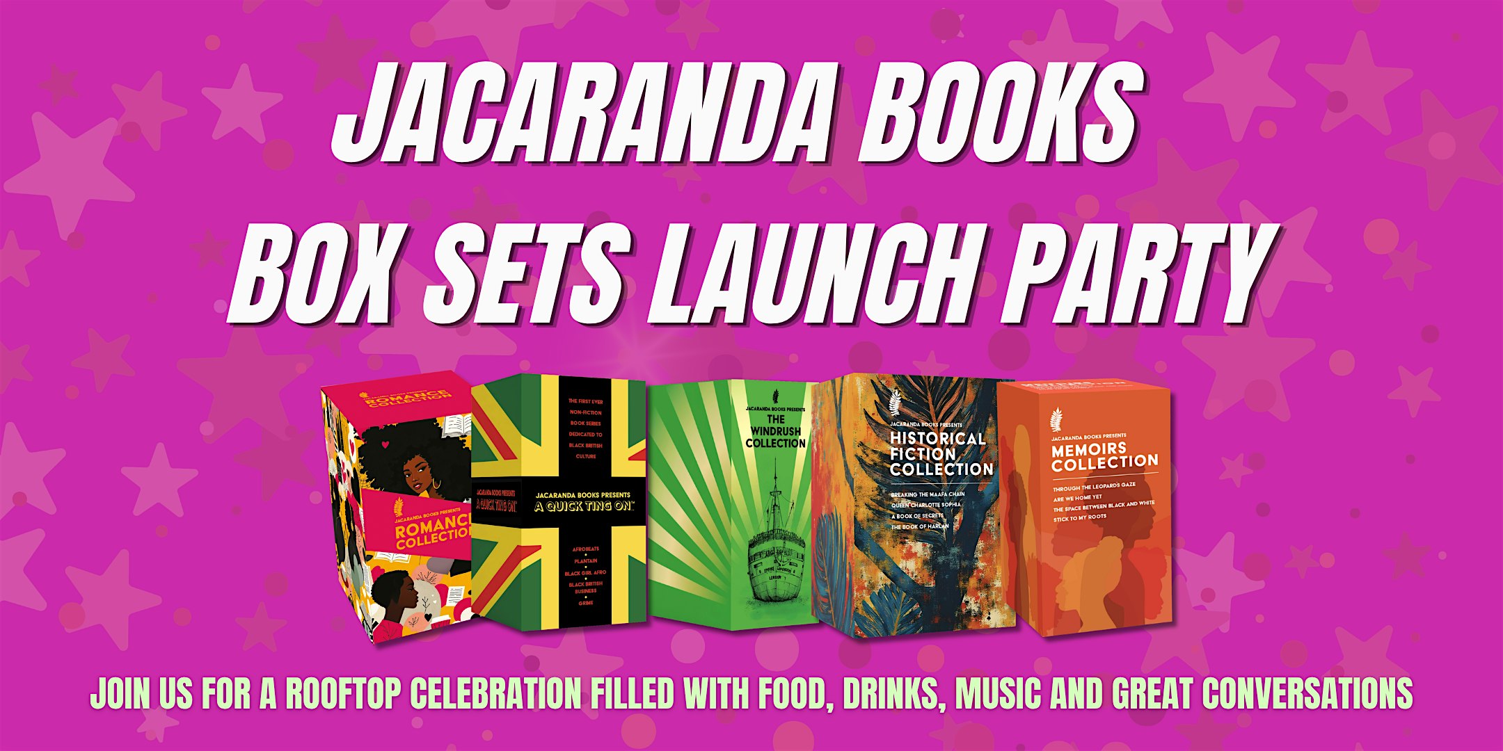 Jacaranda Books Box Sets Launch Party