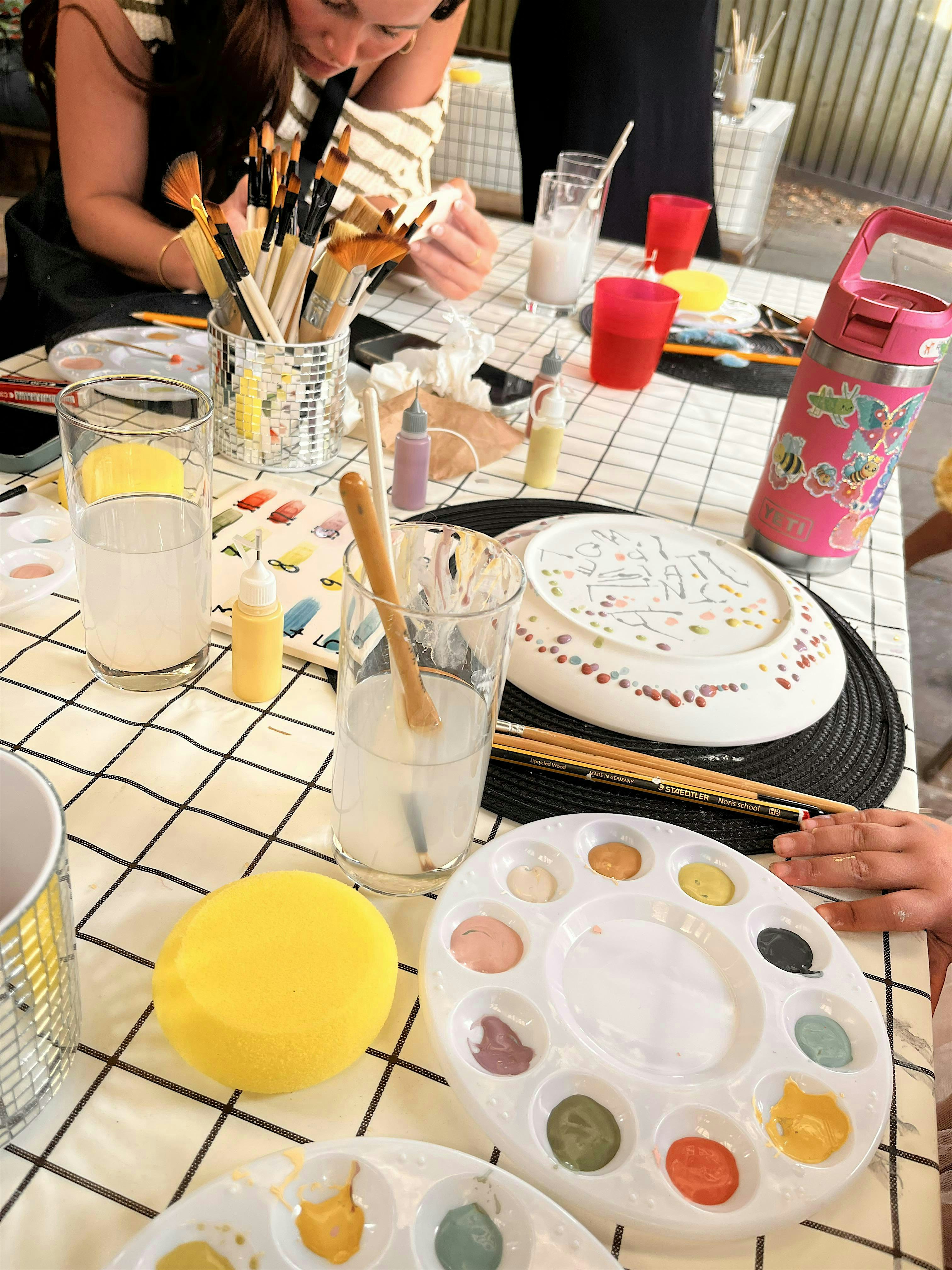 Glazed and Confused Pottery Painting