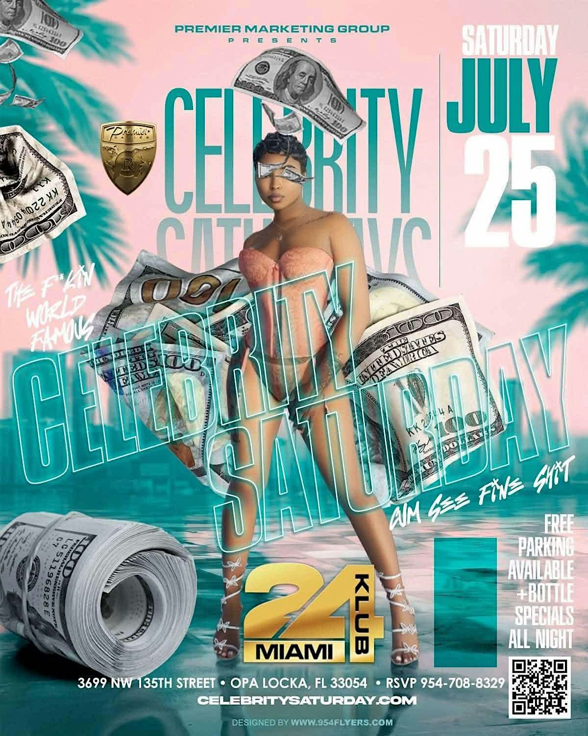 Celebrity Saturdays at Klub24 Miami