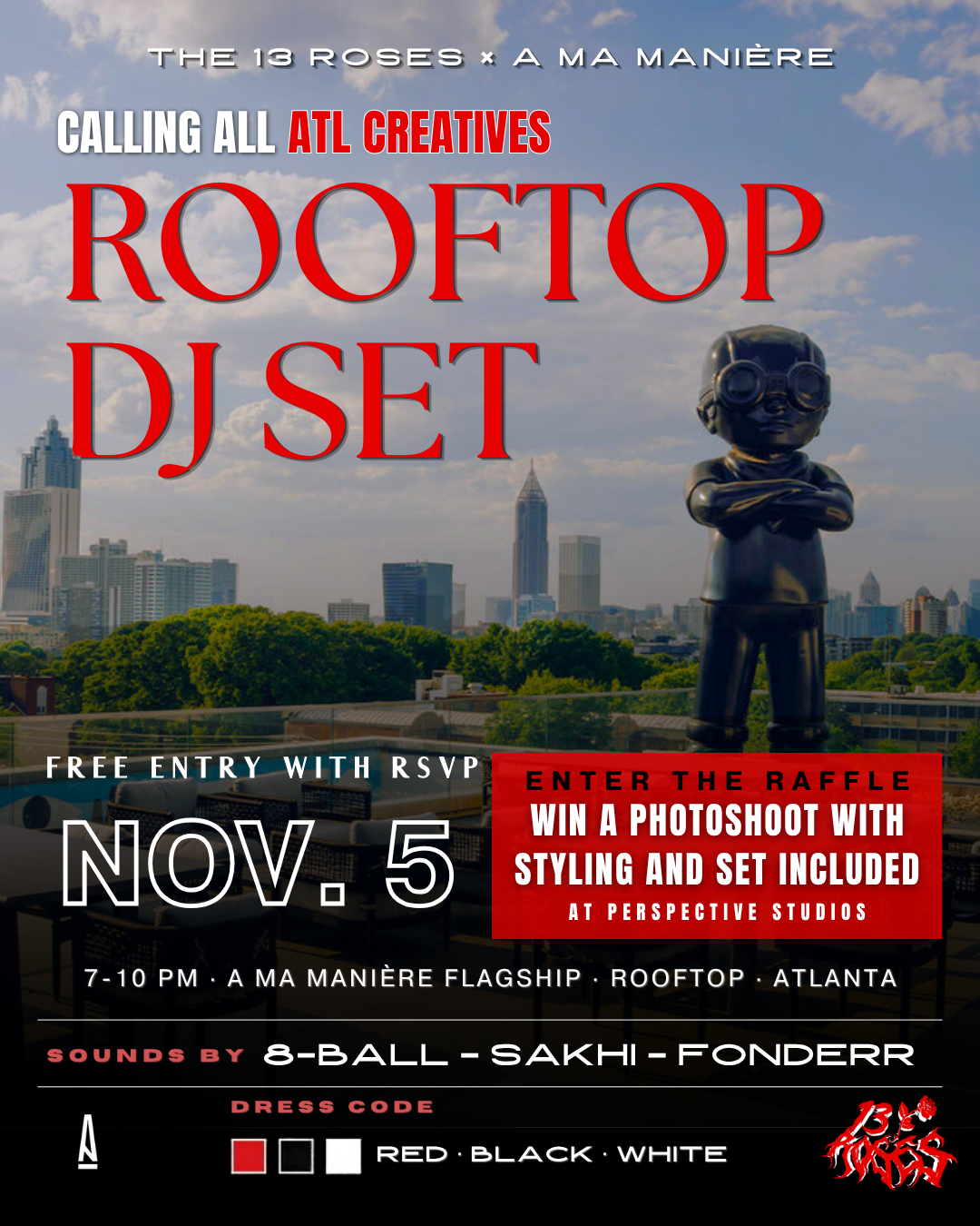 A Ma Manière X 13 Roses Rooftop DJ Set
