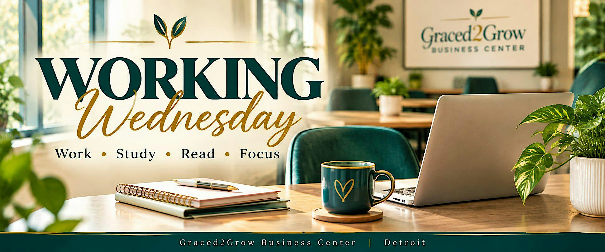 Working Wednesday | Work • Study • Read • Focus
