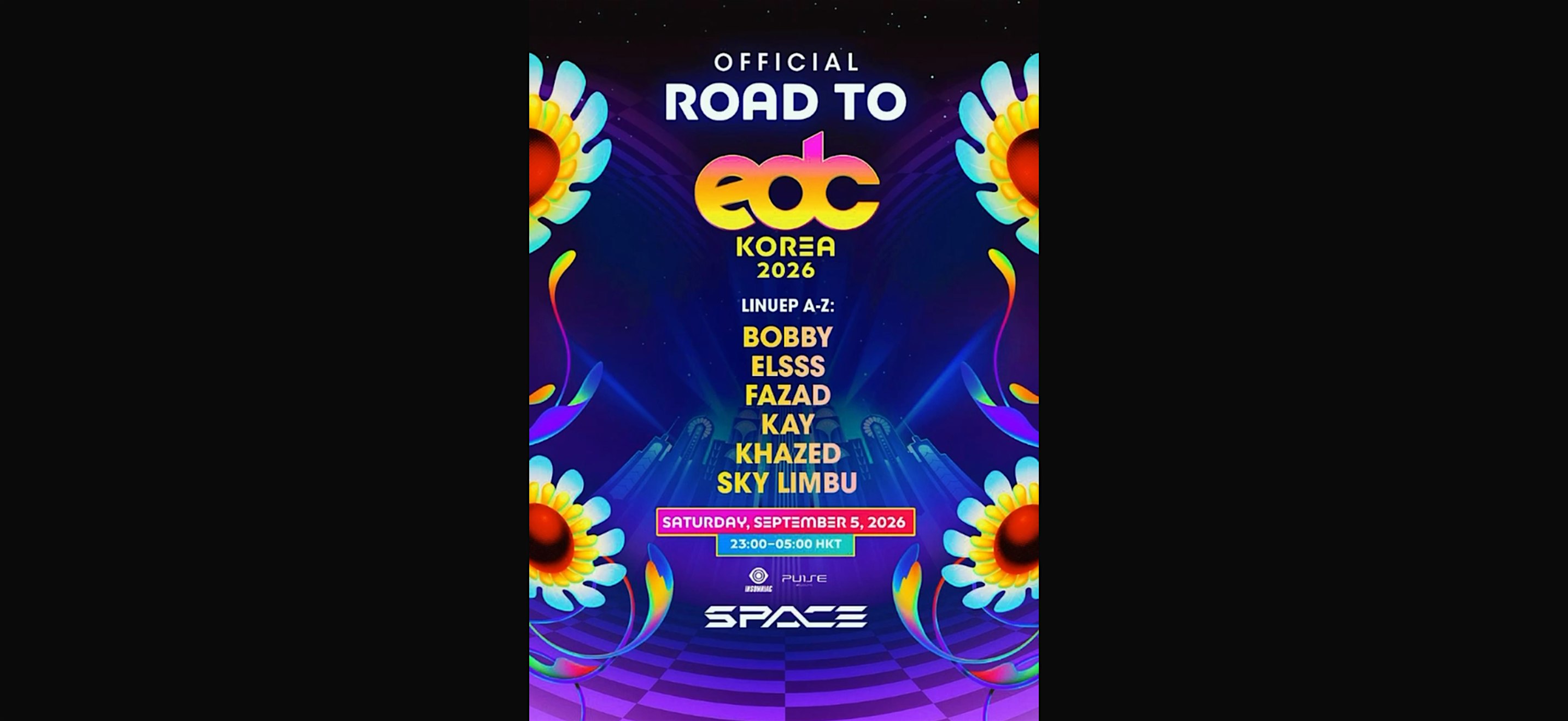 9月5號 The official Road To EDC Korea 2026 pre-party @ Space Club HK