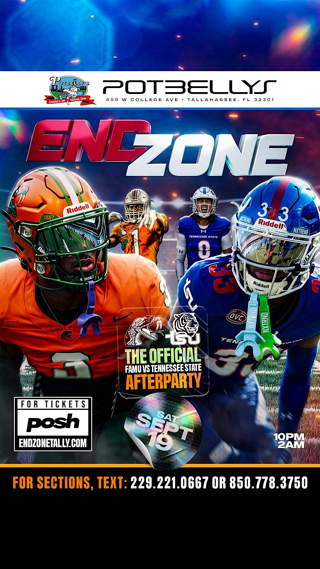 ENDZONE | FAMU VS TSU HOME GAME AFTERPARTY
