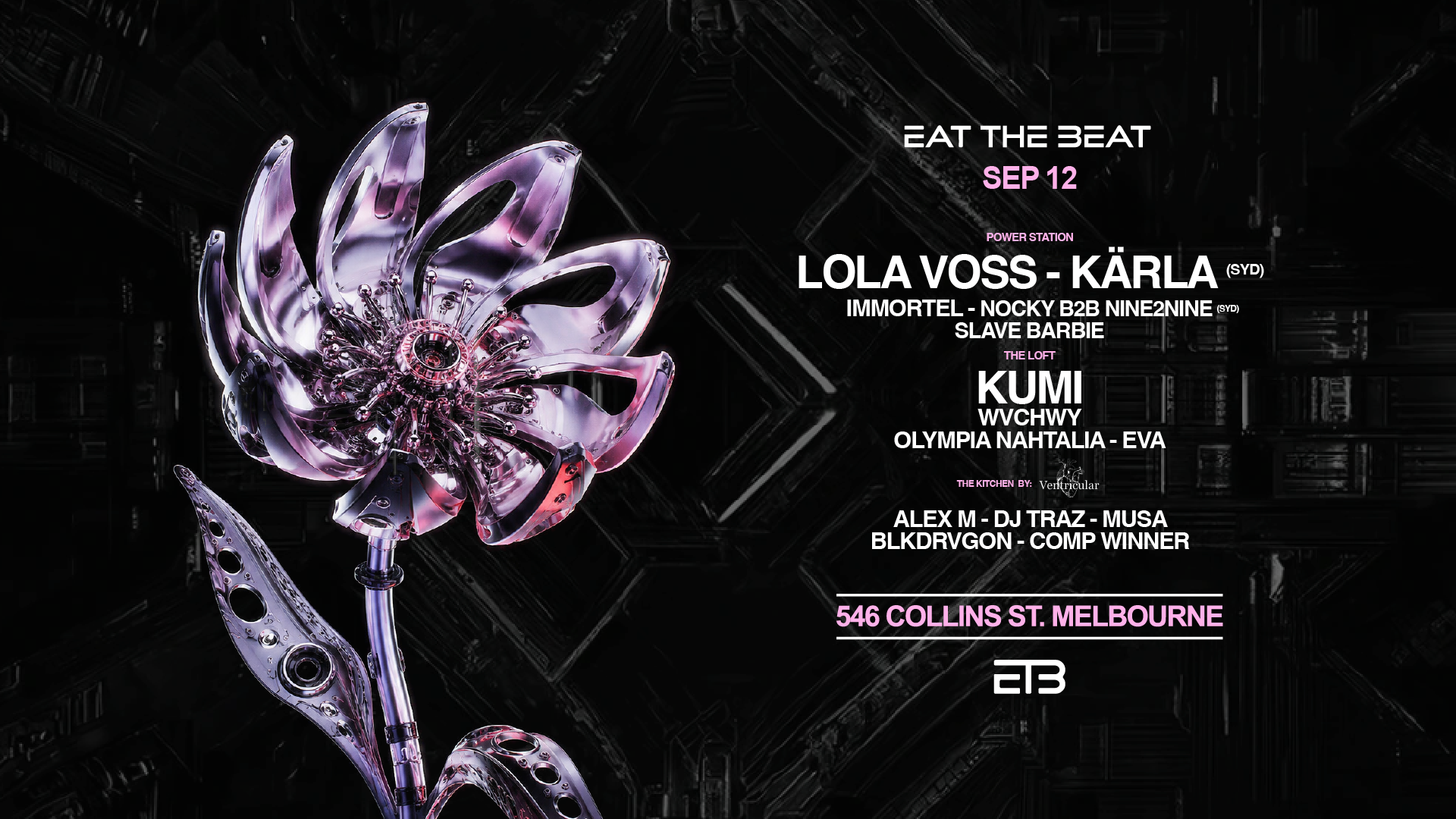 Eat The Beat Saturdays - Sep 12