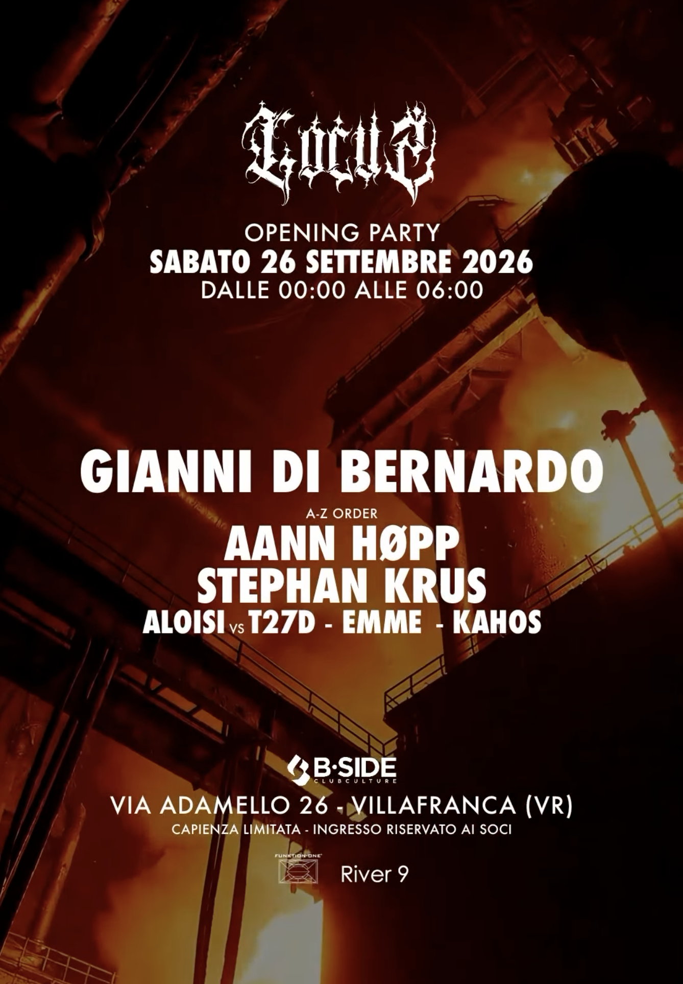 Locus with Gianni Di Bernardo, Stephan Krus, Aann Hopp