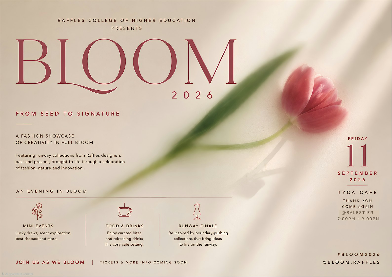 BLOOM 2026