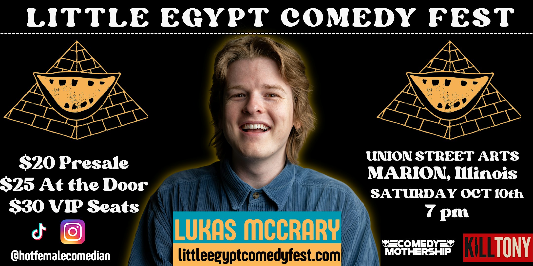 Little Egypt Comedy Festival Presents Lukas McCrary